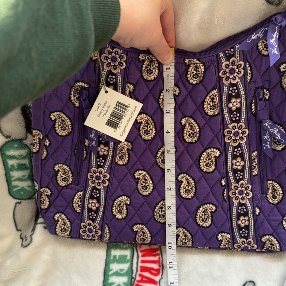 Vera Bradley Simply Violet Purse and Wallet Set - Picture 13 of 15